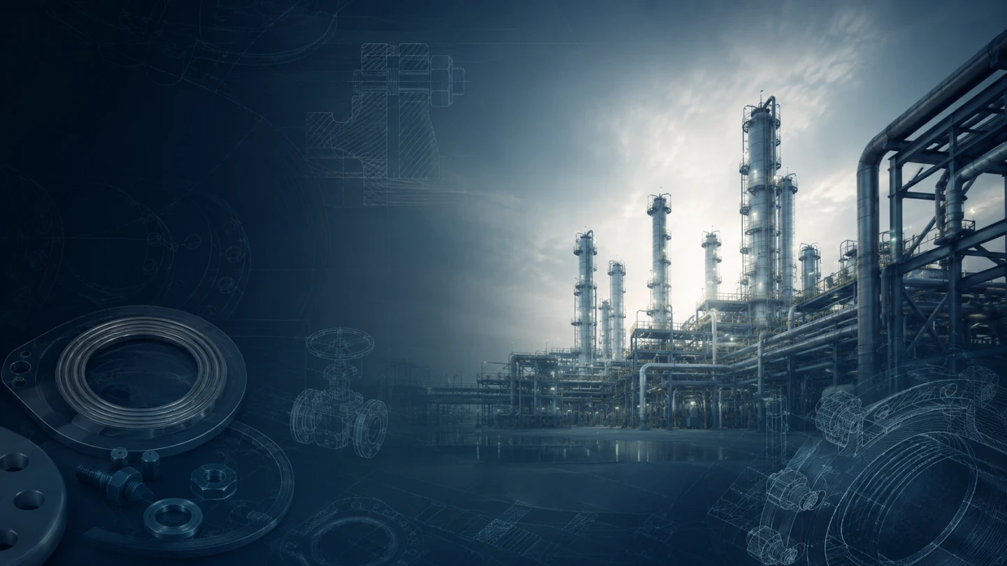 Industrial facility illustration from Captiva’s existing imagery